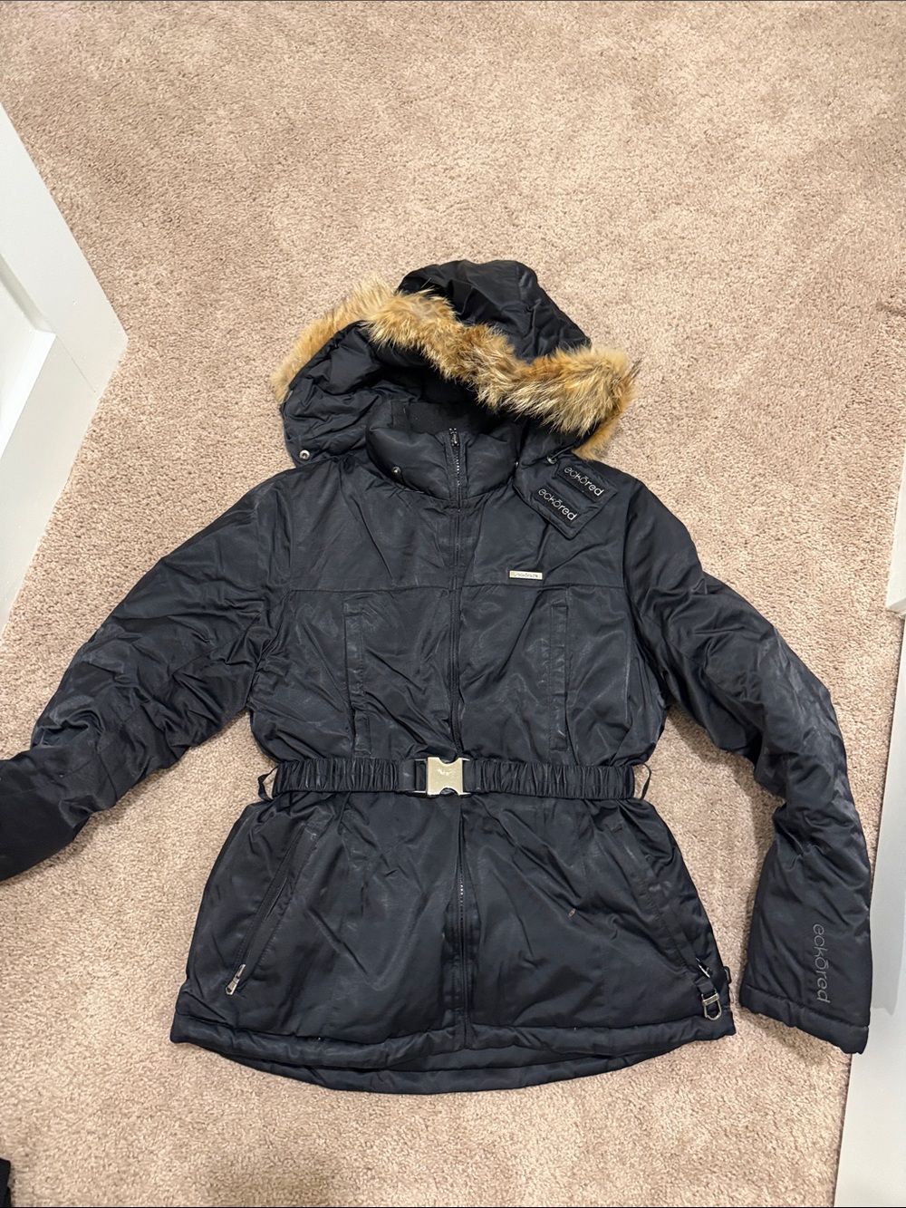 Ecko Unltd. Ecko Red Black Jacket Label